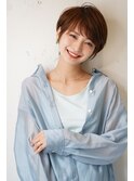 オール世代おすすめ大人可愛い小顔くびれショート/白髪染め