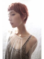 グランアージュ ネオ 船橋北口店(grandage neo)&nbsp;ハンサムショート/ショートバング/オレンジカラー/髪質改善