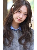 カジノ(CASINO)&nbsp;韓国/ミディアムレイヤー/ウォームブラウン/くびれヘア