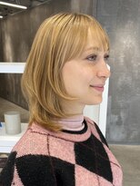 ピークアブー 原宿ハラカド(PEEK-A-BOO)&nbsp;海外風レイヤーロングミディアムハッシュカットブランドヘア