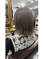 アムレヘアーエタ(amule hair eta)&nbsp;【amule hair eta】ハイライト切りっぱなしBOB