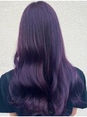 プルエクステ/ダブルカラー/韓国風【ディープバイオレット】