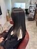 《湿気対策！》似合わせカット＋髪質改善×縮毛矯正