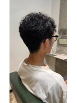 アルフレッド 瑞穂店(alfRed)&nbsp;ラフな質感で差がつくルーズパーマヘア/名古屋市/瑞穂区/眉毛