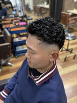 イエローコーン 金沢文庫店(YELLOW CORN)&nbsp;メンズパーマ　極道パーマ　宮城リョータパーマ
