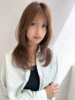 トゥルーズ 梅田店(TLUUS) 【TLUUSデザインカラーグレージュハッシュカット】