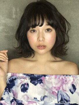 ビューティー シャレンド 20代30代愛されアンニュイ♪小顔みせひし形マッシュウルフ
