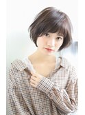 フレンチテイストのやわらかい質感ボブ