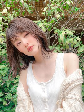 シーク 天神(SEEK) 【SEEK 宮本征破】くびれミディアム×ナチュラルグレージュ