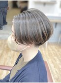 ハンサムショート ナチュラルショートボブ 青葉台