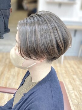 グランシュ 青葉台店(GranCieux) ハンサムショート ナチュラルショートボブ 青葉台