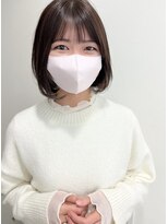 キラーナセンダイ(KiRANA SENDAI)&nbsp;前下がりボブ×バイオレットアッシュ