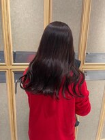 ヘアサロン ガリカ 表参道(hair salon Gallica)&nbsp;艶髪透明感ラベンダーココア/ブリーチなしダブルカラー