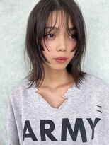 オプスヘアーフェリース(OPS HAIR feliz) 顔まわりプツッとレイヤーカット　stylist 江上伸也