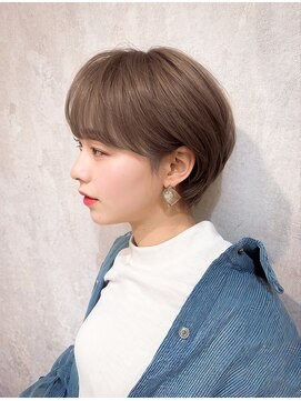 サンド 銀座(sand) ☆20代30代40代耳かけまるみショートヘア銀座表参道