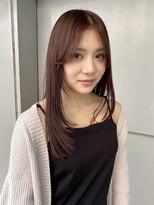 セブンベルベット(7 Velvet)&nbsp;ピンクブラウンレイヤーカット/SHINJYO