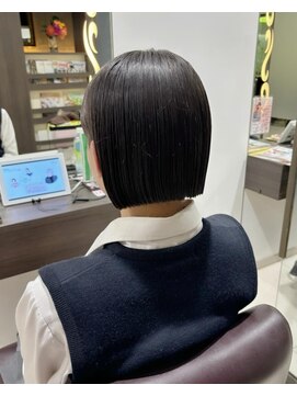 クロップ エス 茅ヶ崎本店(crop es) ぷつっとボブ