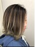カット+バレイヤージュブリーチ+カラー￥26400