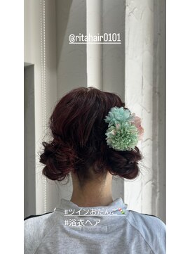 リタ ヘアー(rita hair) ツインアレンジ