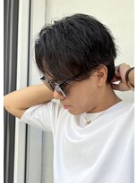 メンズバイココテラス 豊中(men's by cocoterace) マッシュウルフ/メンズカット/毛流れパーマ/ツイスパ