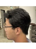 スパイキーショート/ジェットモヒカン/ショートバング/men's
