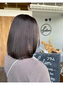 ボブストレート