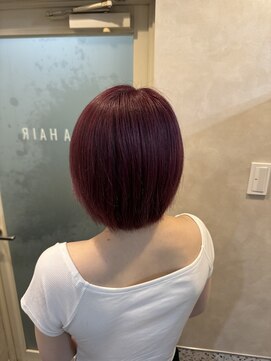 テーラヘアー つくば研究学園店(TELA HAIR) ピンクカラー【TELA HAIR つくば研究学園】