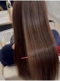 髪質改善トリートメント前髪カット顔まわりカット