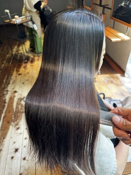 カンカ(Kanca) 美髪ストレート♯静岡市♯髪質改善♯縮毛♯美髪矯正