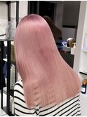 12832髪質改善ストレートラベンダーミルクティーホワイトピンク