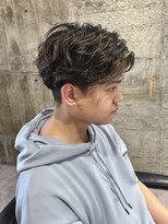 ニアウ 太田店(Niau)&nbsp;メンズパーマフェザーショートフェザーパーマニュアンスパーマ