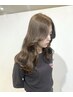 似合わせカット＋ブリーチなしダブルカラー＋内部補修2stepＴｒ￥17500