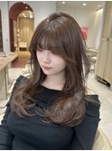 髪質改善＊オリーブアッシュレイヤーカット＊【Zina京都河原町】