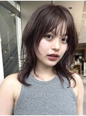 ウルフレイヤー ニュアンスパーマ モカベージュ