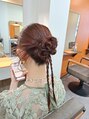 ナンバー エアロ 横浜(N° +aero)&nbsp;ヘアアレンジもお任せください★