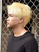 エルマーク 吉祥寺(L-MARK)&nbsp;ダブルカラー/ブリーチ/ミルクティー/ヘアカラー/men's