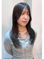 ロンド 表参道店(Lond)&nbsp;大人気！ストレートヘアーでも可愛いザクザクレイヤー