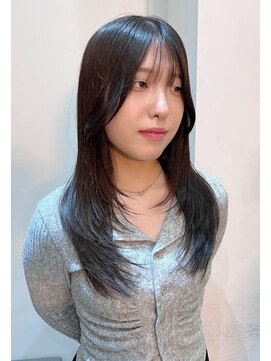 ロンド 表参道店(Lond) 大人気！ストレートヘアーでも可愛いザクザクレイヤー