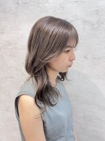 フェイス ウルマ(face URUMA)&nbsp;ブリーチありグレージュカラー