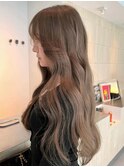 【赤味消し】透明感オリーブベージュ