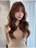 【稲永麻衣】レイヤーカット+顔周りカット+韓国ヘア