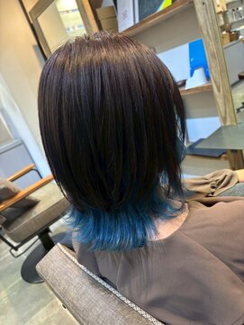 ナンバー イル デュッカ 札幌(N° il duca) インナーカラー/くびれヘア/大人スタイル/TOKIOトリートメント