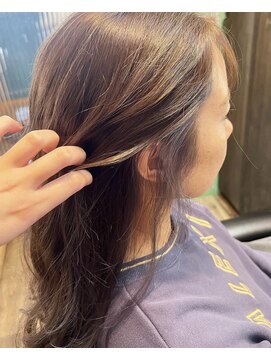 カシア cassia hair dressing salon インナーカラー