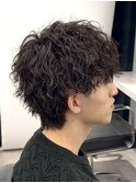 サーフカールパーマサーフカール縦落ちパーマツイストスパイラル