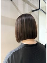 メイカ(MEIKA)&nbsp;コンパクトボブ×透明感ショコラブラウン