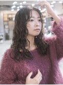 #くるくるパーマ　＃ロングパーマ #ウェーブヘア