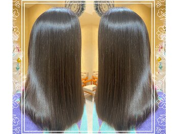 レグルス ヘア デザイン ニシジン 西新店(Reglus hair desigh)の写真/【西新駅徒歩2分】髪質やダメージに合わせて厳選。上質なトリートメントで艶やかな美髪へ*