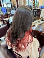 キャラ 池袋本店(CHARA)&nbsp;デジタルパーマ履歴にインナーカラー！？【池袋インナーカラー】