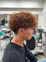 フィフスワン(fifth one)&nbsp;茶髪シャドウパーマ