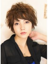 イースタイル 志都呂店(e-style com’s hair)&nbsp;ランダムな動きが可愛いマッシュヘアーアクティブショート